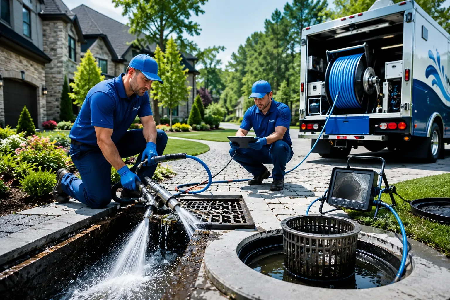 Local outdoor drain cleaning professionals in Farragut, IA